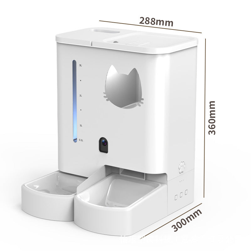 Smart Automatic Pet Feeder with Water and Food Dispenser