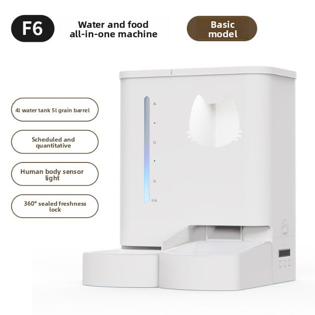 Smart Automatic Pet Feeder with Water and Food Dispenser