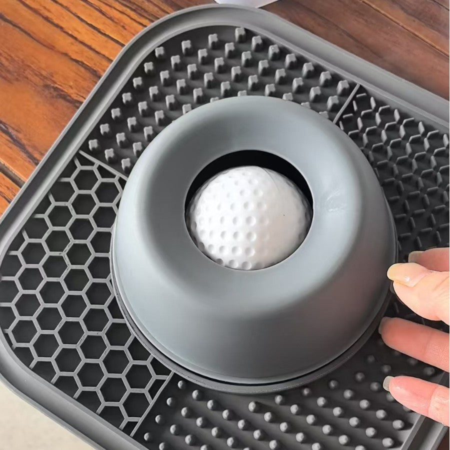 Pet Licking Bowl Dog Liquid Lick Bowl