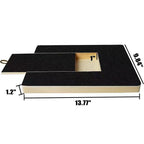 Wooden Pet Scratching Board with Nail File