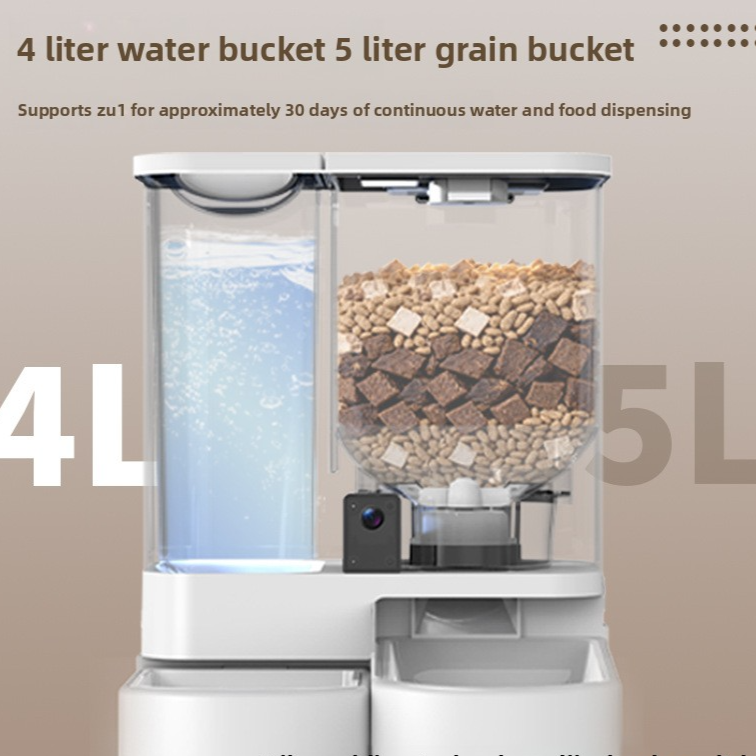 Smart Automatic Pet Feeder with Water and Food Dispenser