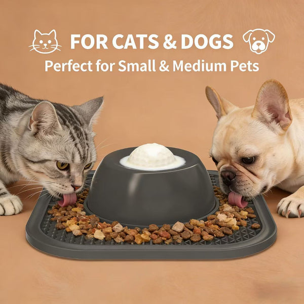 Pet Licking Bowl Dog Liquid Lick Bowl
